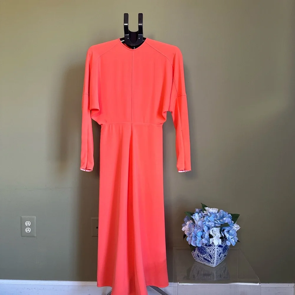 NWT Victoria Beckham Dolman Midi Dress Size 2 Msrp 1350 - Picture 5 of 13